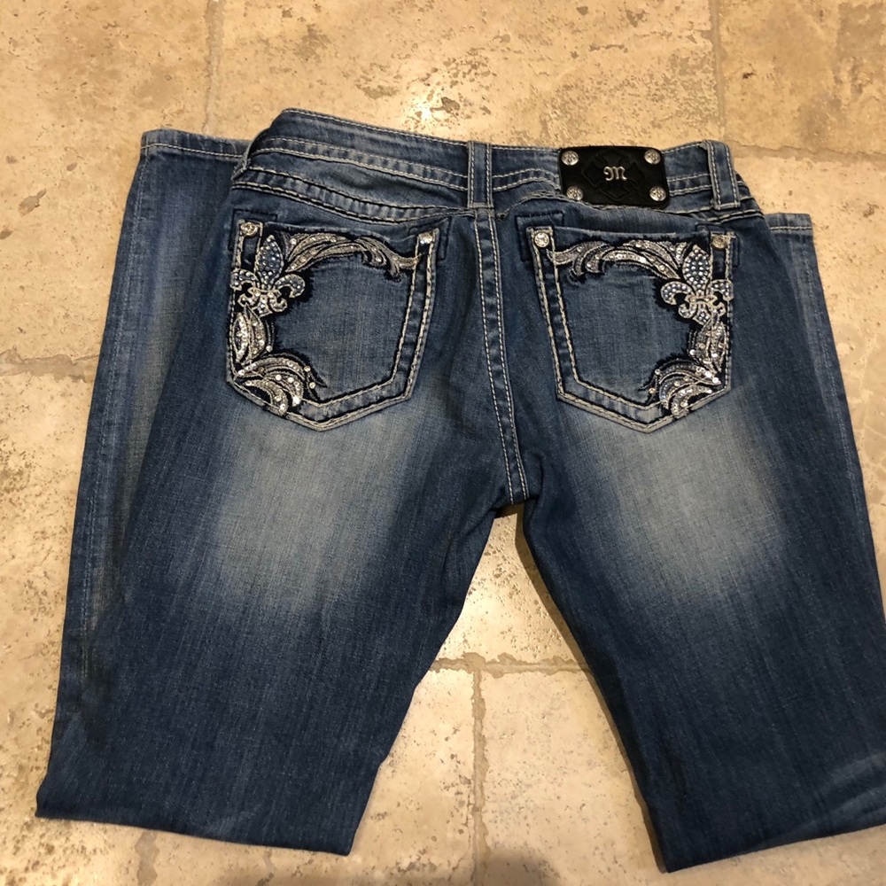 Miss Me skinny ankle jeans